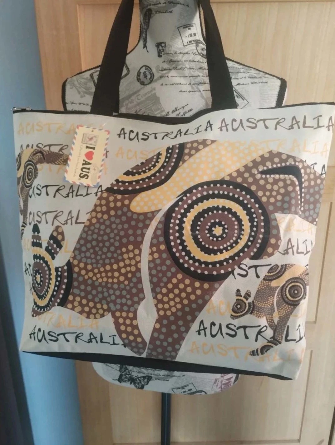 Sac fourre tout motif Australie neuf